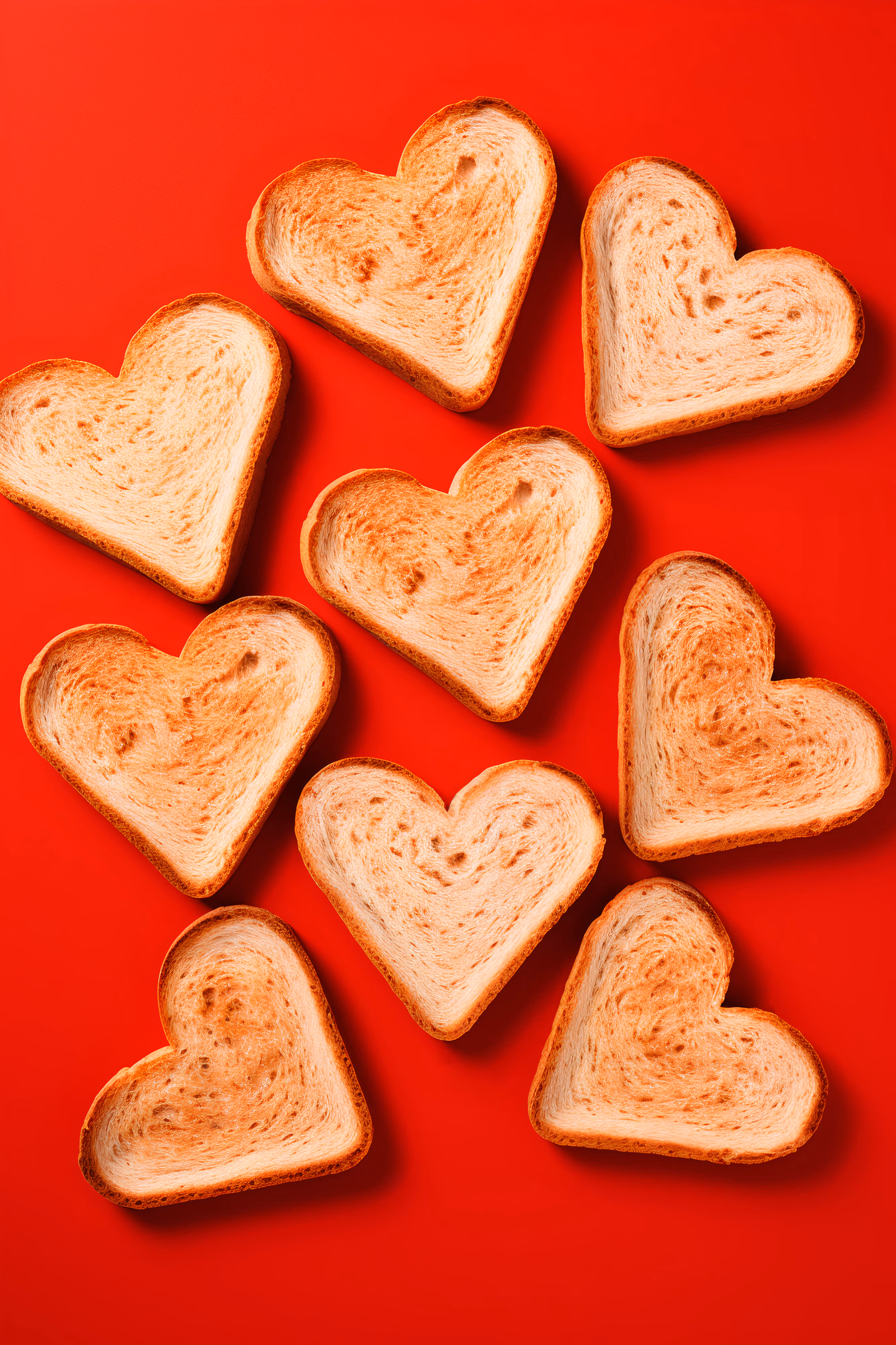 アイシングされたハートクッキー