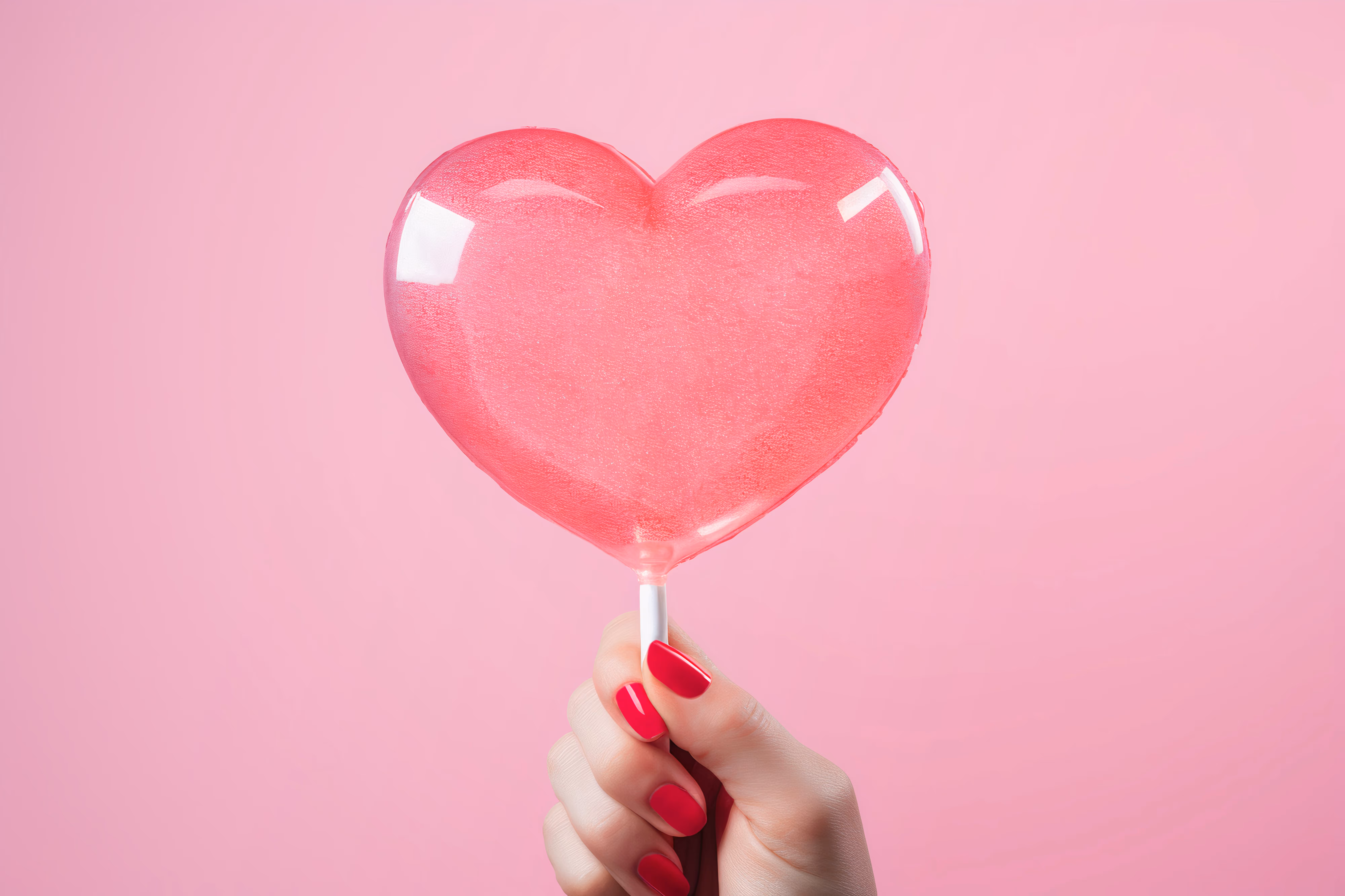 ハート型キャンディ